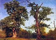 Albert Bierstadt Pioneers_of_the_Woods France oil painting artist